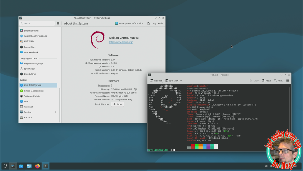 Milk-V Jupiter - Debian Trixie with external GPU AMD Radeon R9 290